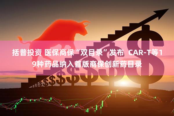 括普投资 医保商保“双目录”发布  CAR-T等19种药品纳入首版商保创新药目录